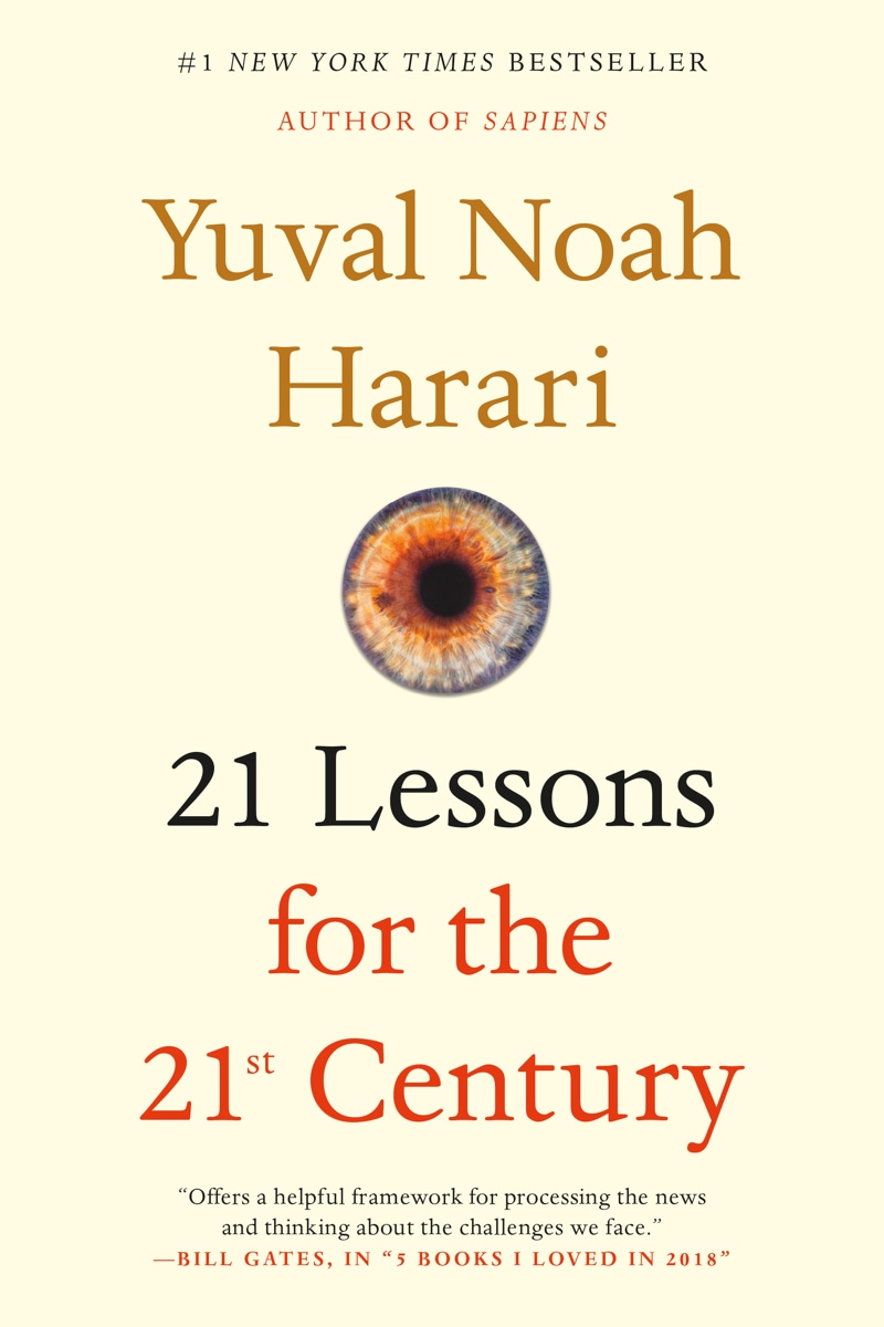 21 lessons for the 21st century Cover