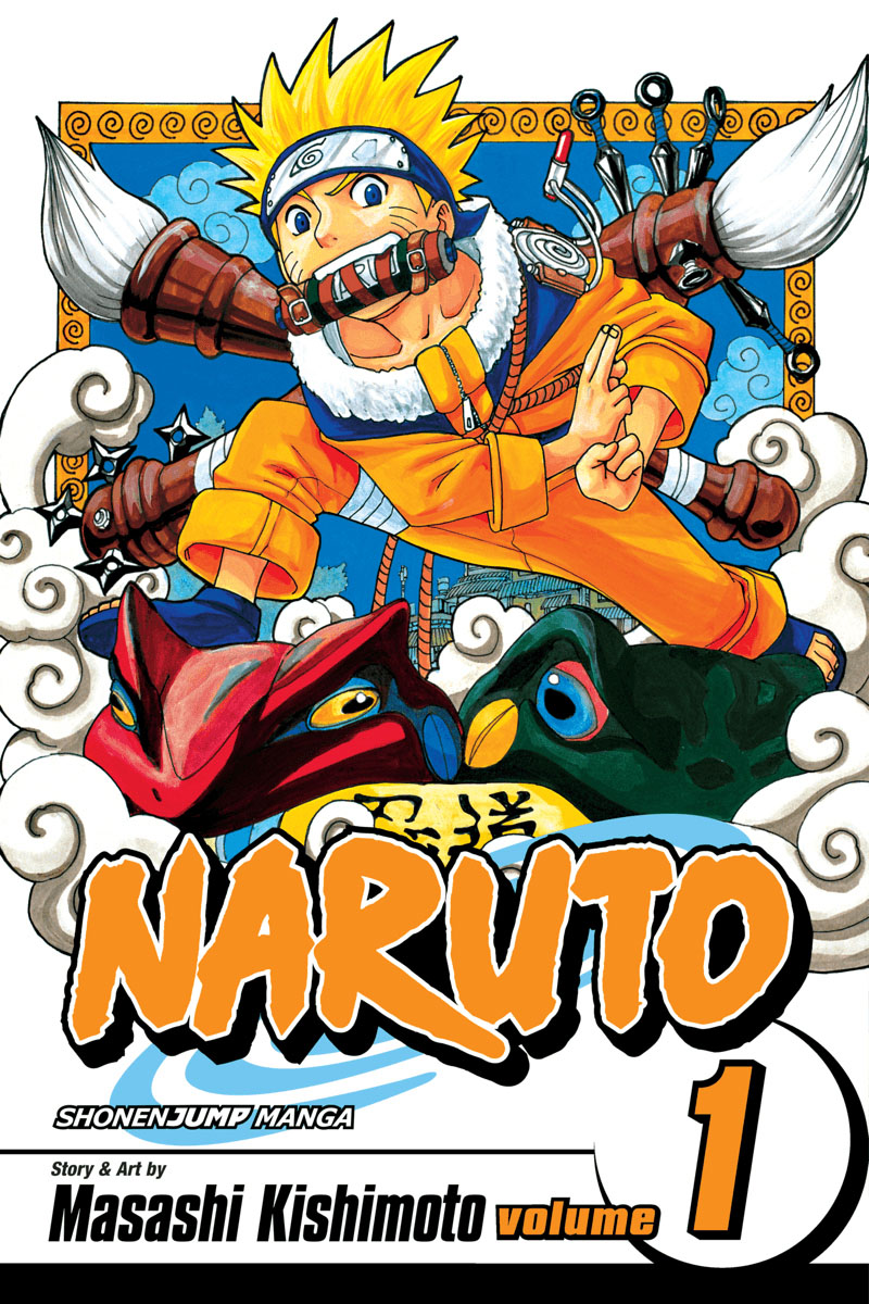 Naruto boek kaft