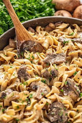 Beef Stroganoff