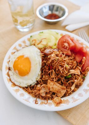 Nasi Goreng (Indonesische Gebakken Rijst)