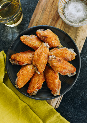 Pan-fried Chicken Wings